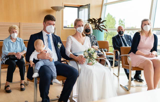 Hochzeit in Standesamt