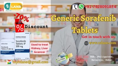 Buy Generic Sorafenib tablets 200mg price Dubai