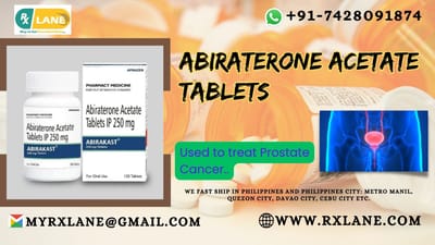 Buy Abiraterone Acetate 250mg Tablets online UAE