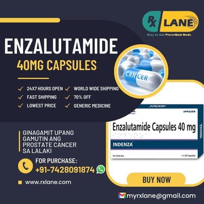Bumili ng Enzalutamide 40mg Capsules Cost Online Cebu City, Philippines