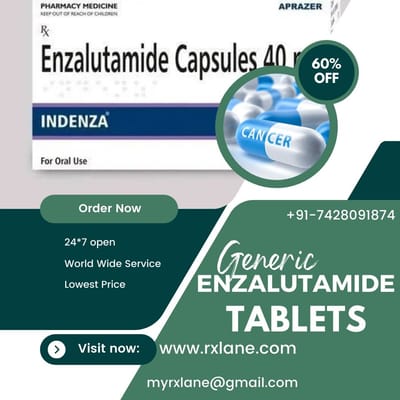 Buy Generic Enzalutamide Capsules Wholesale Online USA UK