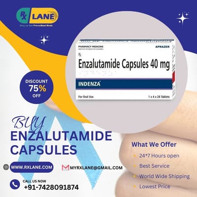 Buy Enzalutamide 80mg Capsules Online USA, Singapore