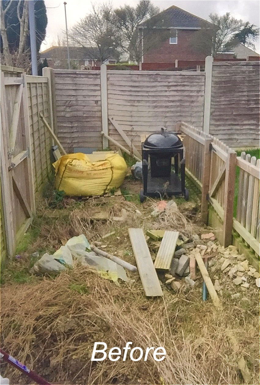 Garden Clearance & Pizza Oven/BBQ Area Install