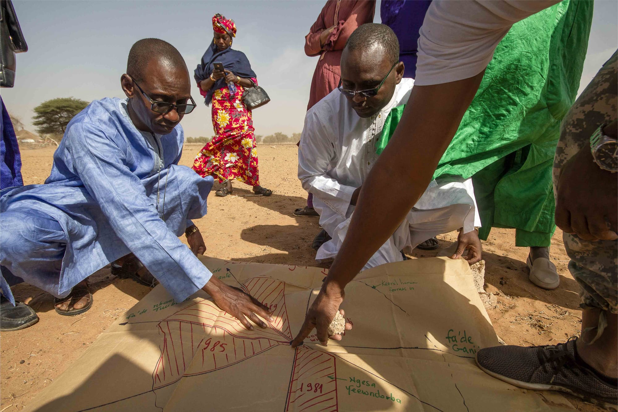 Forced sedentarization