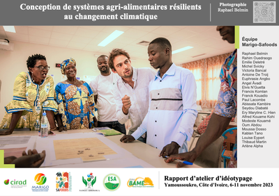 Conception de systèmes agri-alimentaires résilients au changement climatique. Rapport d’atelier d’idéotypage