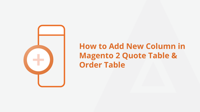 How to Add New Column in Magento 2 Quote Table & Order Table
