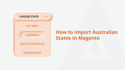 How to Import Australian States in Magento