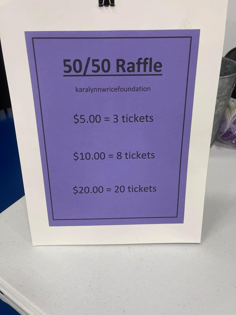 50/50 Raffle