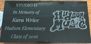 Kara Wrice Studio Dedication