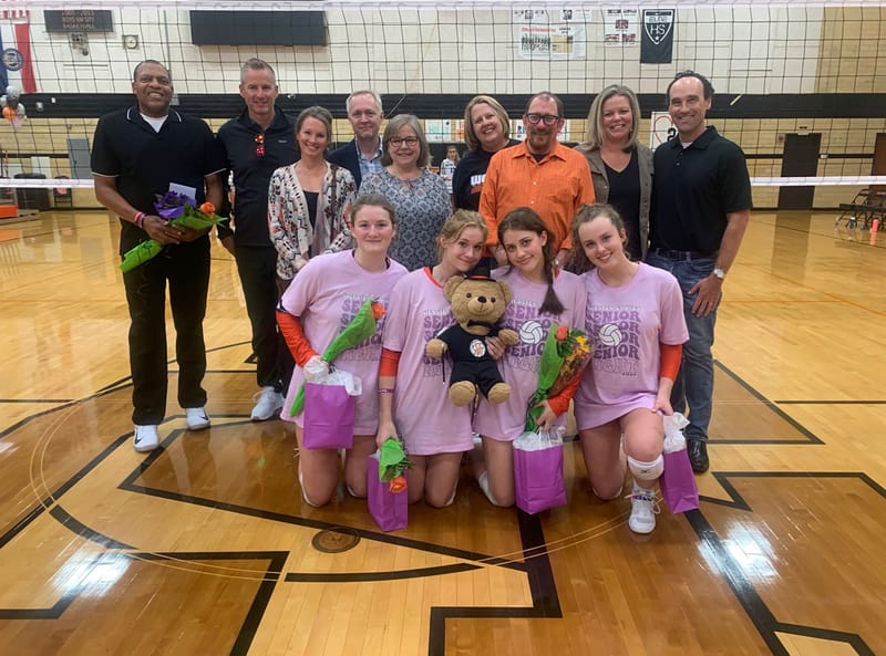 Webster Groves High School Women's Volleyball Senior Night