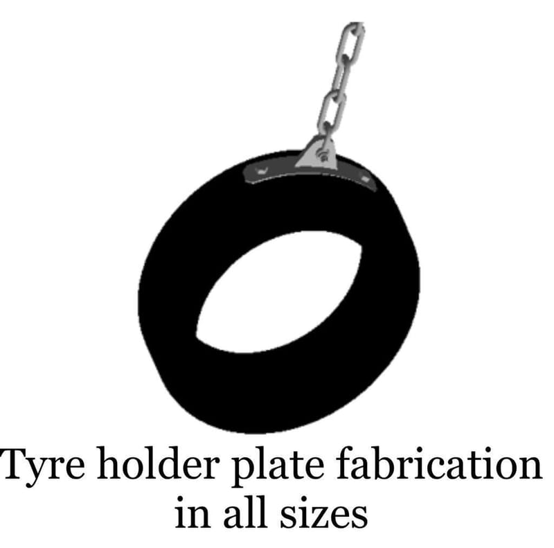 Tyre holder Plate