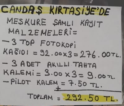 MALZEME FİYAT
