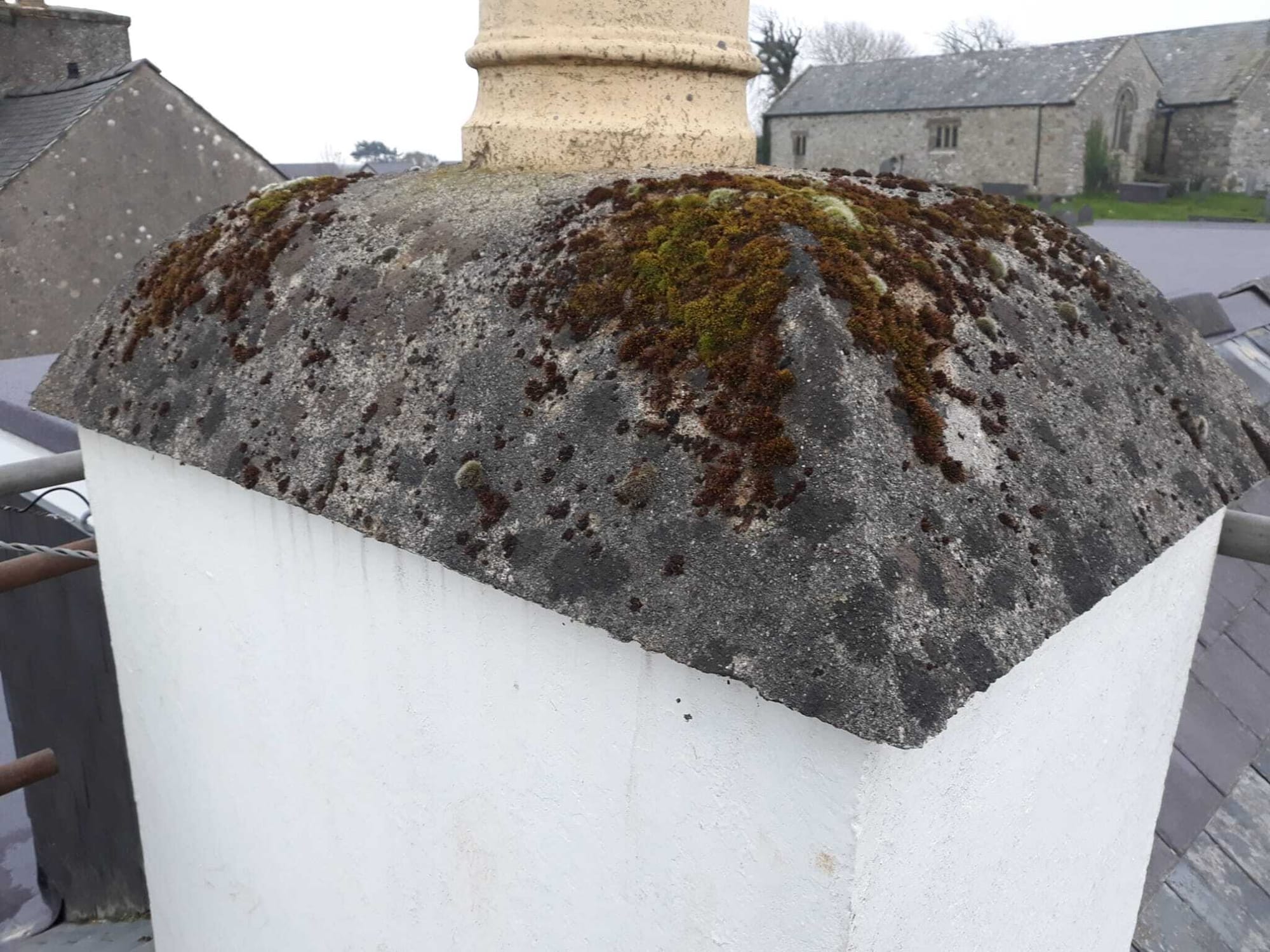 Caping corn simdde / Chimney capping