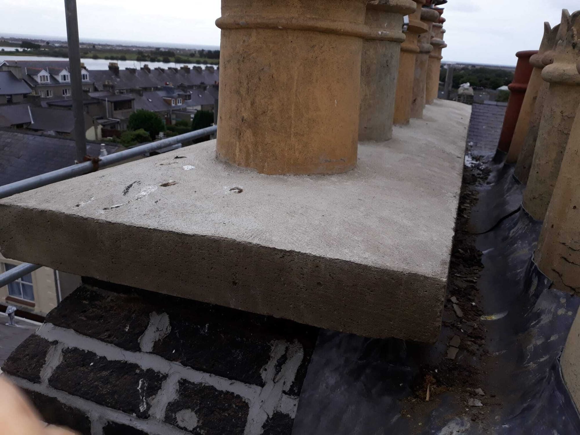 Caping corn simdde / Chimney capping