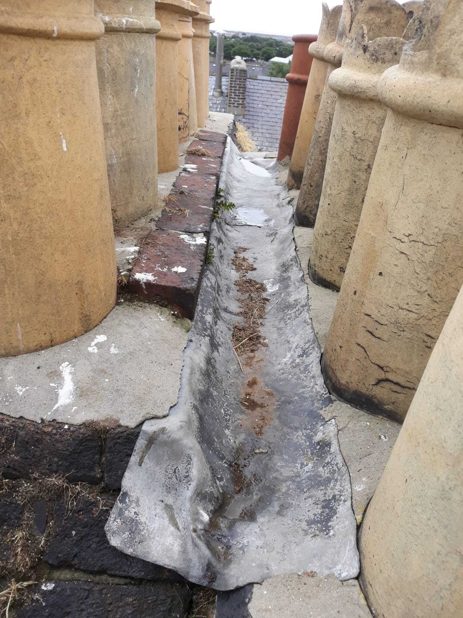 Caping corn simdde / Chimney capping