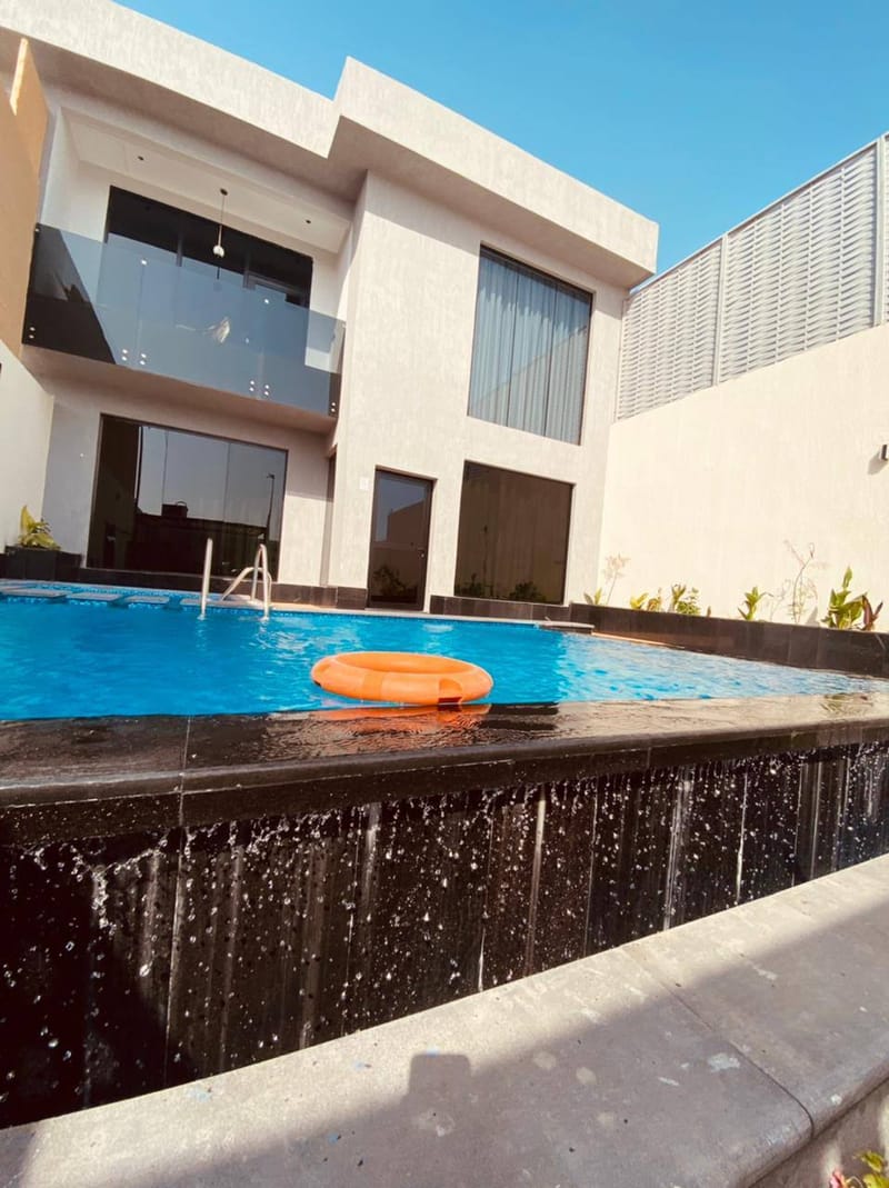 شاليه دورين ذو إطلالة على الحديقة والمسبح