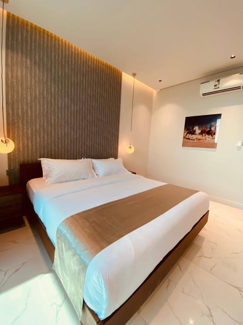 شاليه دورين ذو إطلالة على الحديقة والمسبح