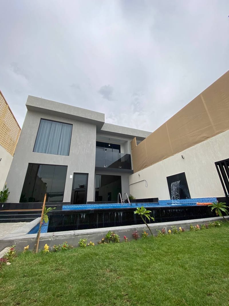 شاليه دورين ذو إطلالة على الحديقة والمسبح