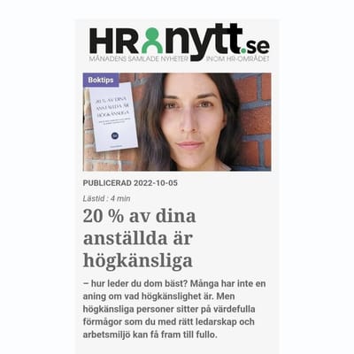 Artikel i HR-nytt