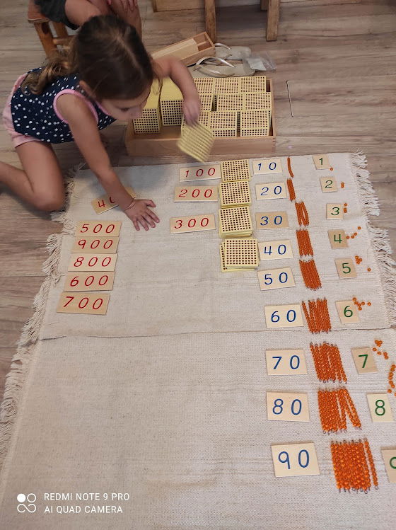 קורס חשבון מונטסורי לגננות