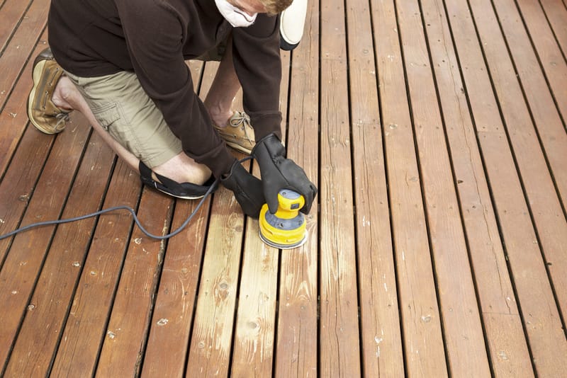 Deck repairs