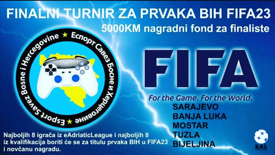 ФИНАЛНИ ТУРНИР ЗА ПРВАКА БИХ У FIFA23