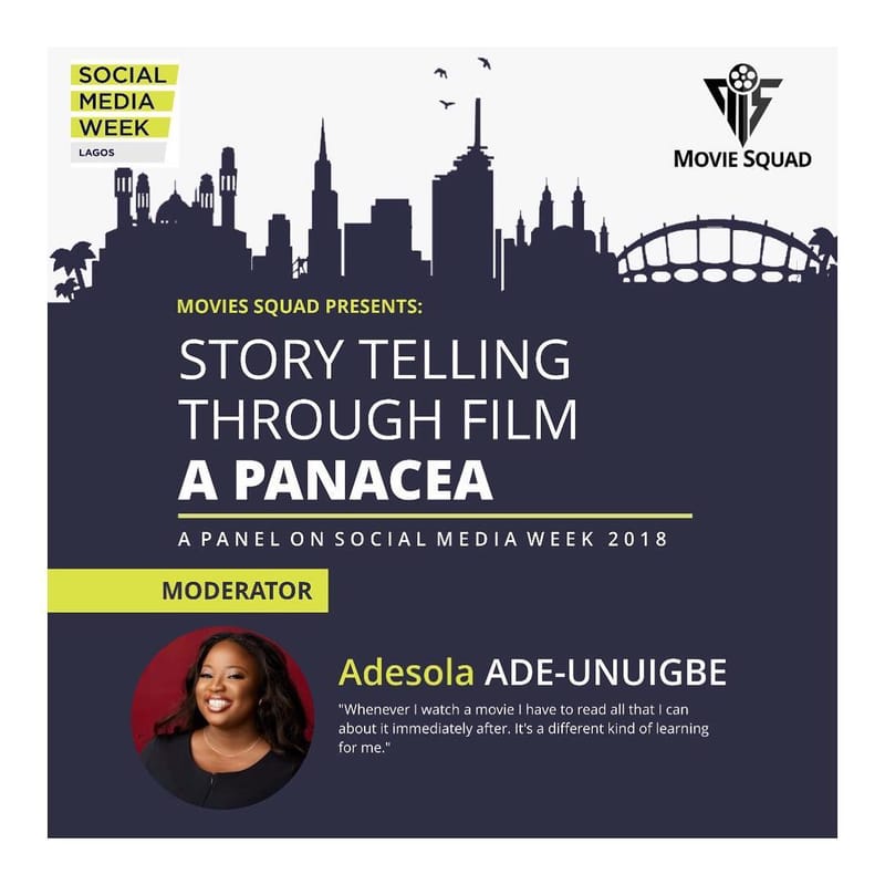 "Storytelling through Film" at Social Media Week