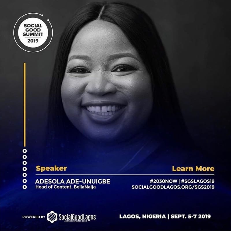 Social Good Lagos annual Summit themed ‘Collaborating for Impact’