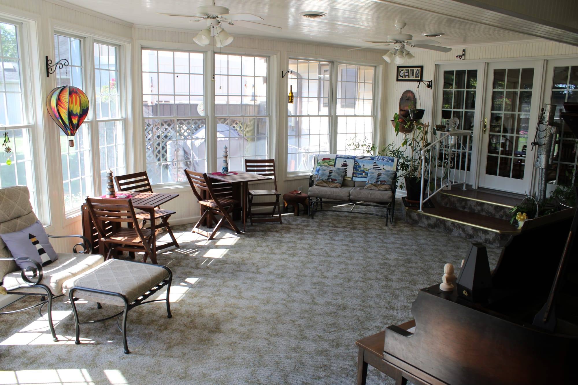 Our Spacious & Relaxing Sunroom