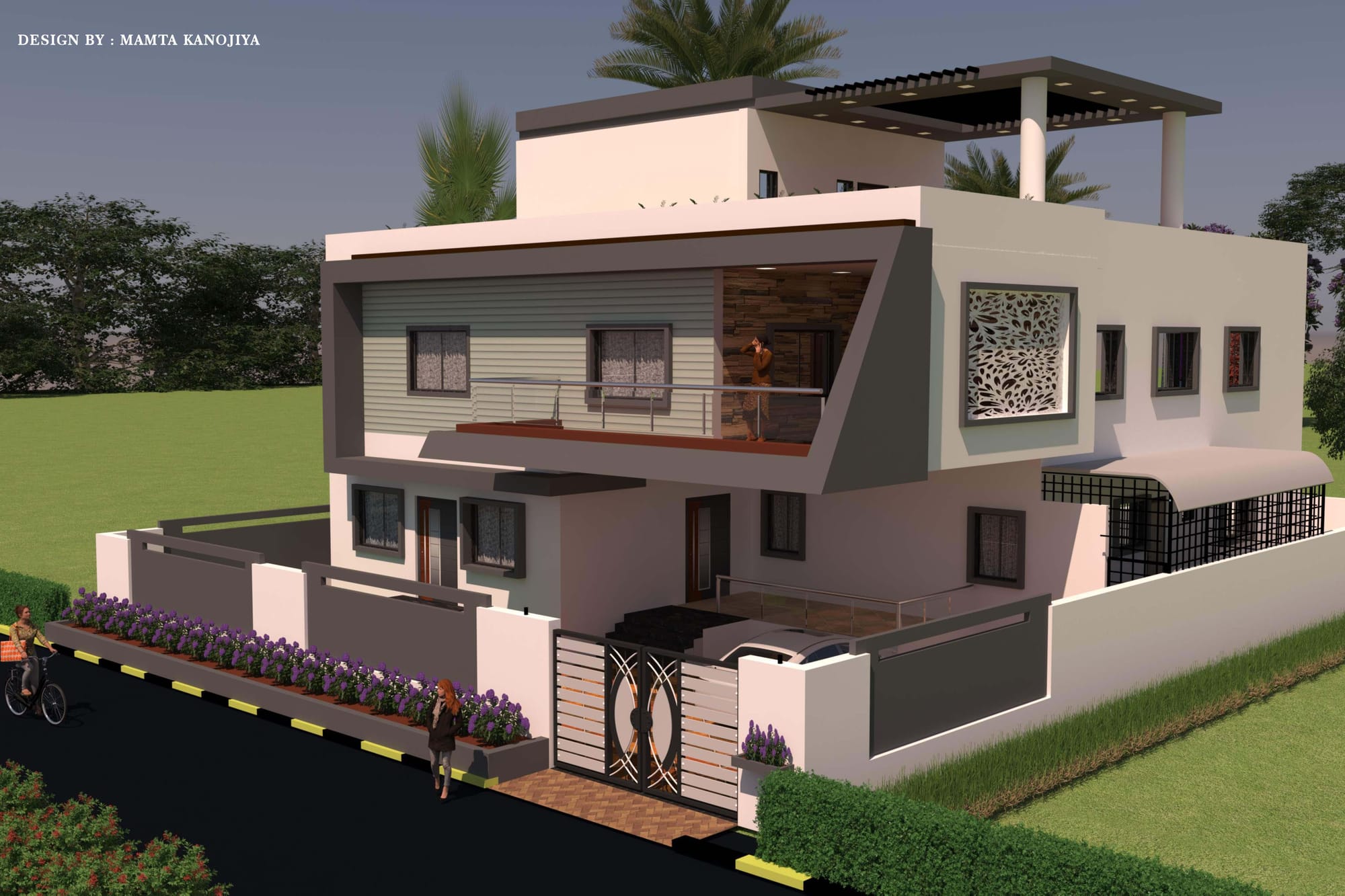 DESIGN BY: MAMTA SOFTWARE USED : AUTOCAD II 3DS MAX II V-RAY
