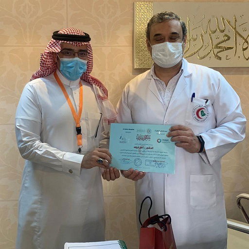 قيادات المستشفى ، تعاون ودعم