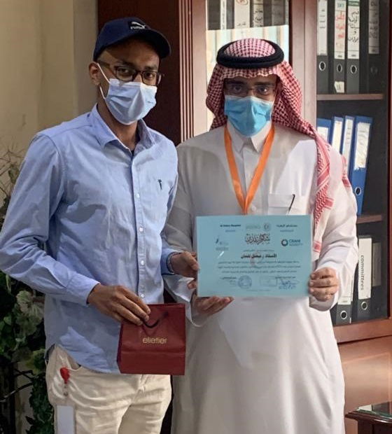 أبطال مستشفى الزهراء دوماً مثابرون