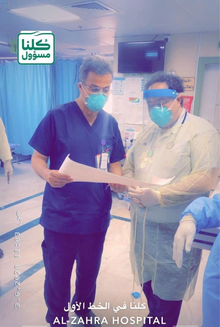 جائحة كوفيد 19 .. وأبطالنا الأقوياء