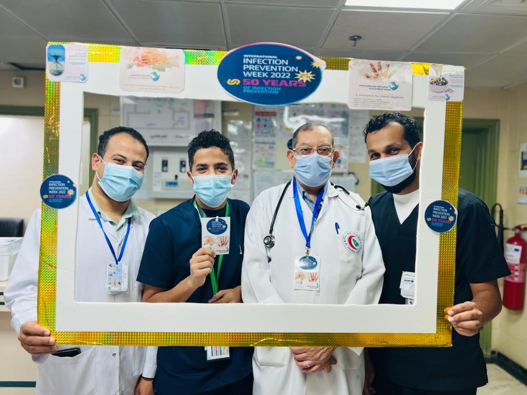 الاحتفال بالأسبوع العالمي لمكافحة العدوى