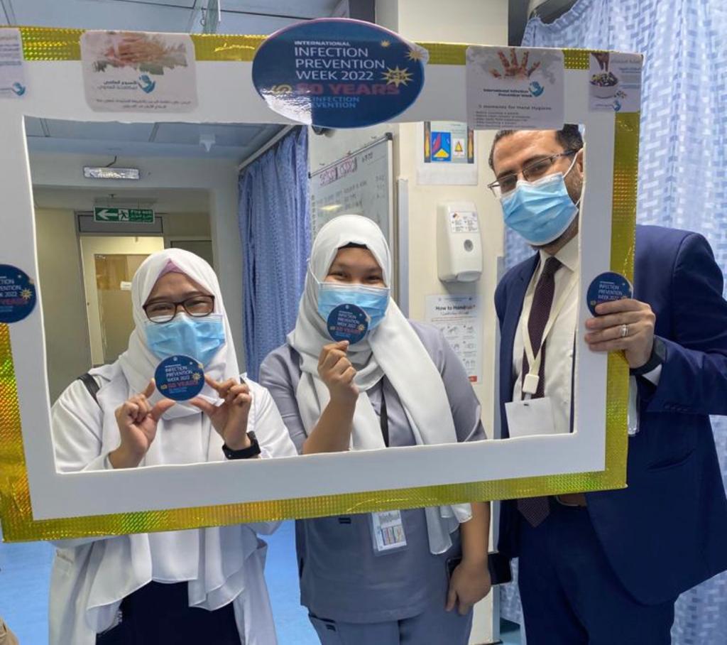 الاحتفال بالأسبوع العالمي لمكافحة العدوى