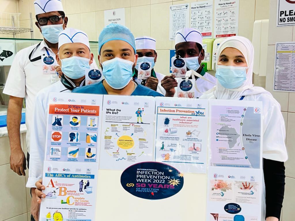 الاحتفال بالأسبوع العالمي لمكافحة العدوى