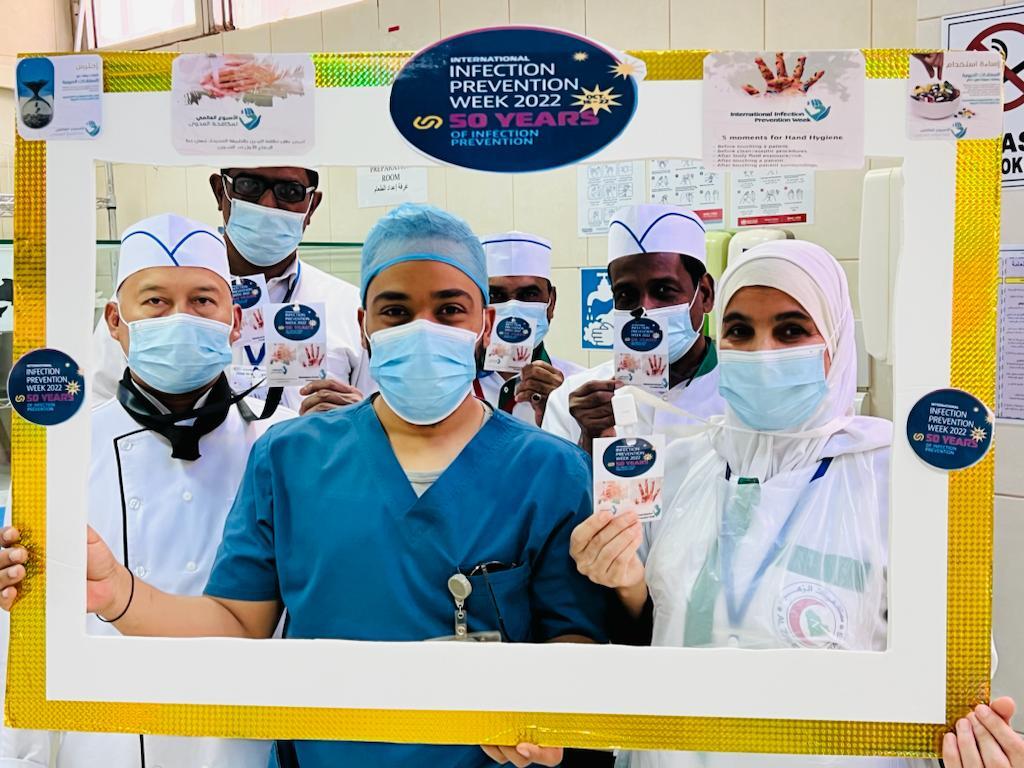 الاحتفال بالأسبوع العالمي لمكافحة العدوى