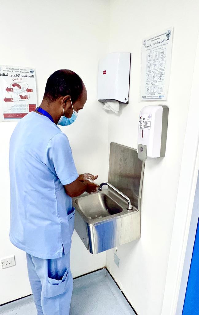 الاحتفال بالأسبوع العالمي لمكافحة العدوى