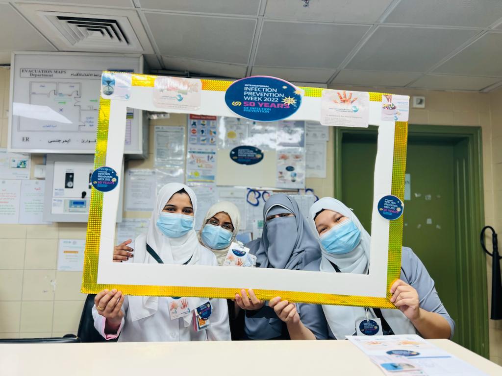 الاحتفال بالأسبوع العالمي لمكافحة العدوى