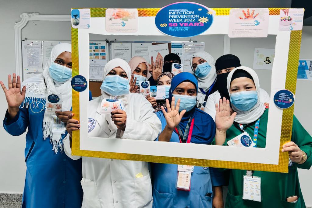 الاحتفال بالأسبوع العالمي لمكافحة العدوى
