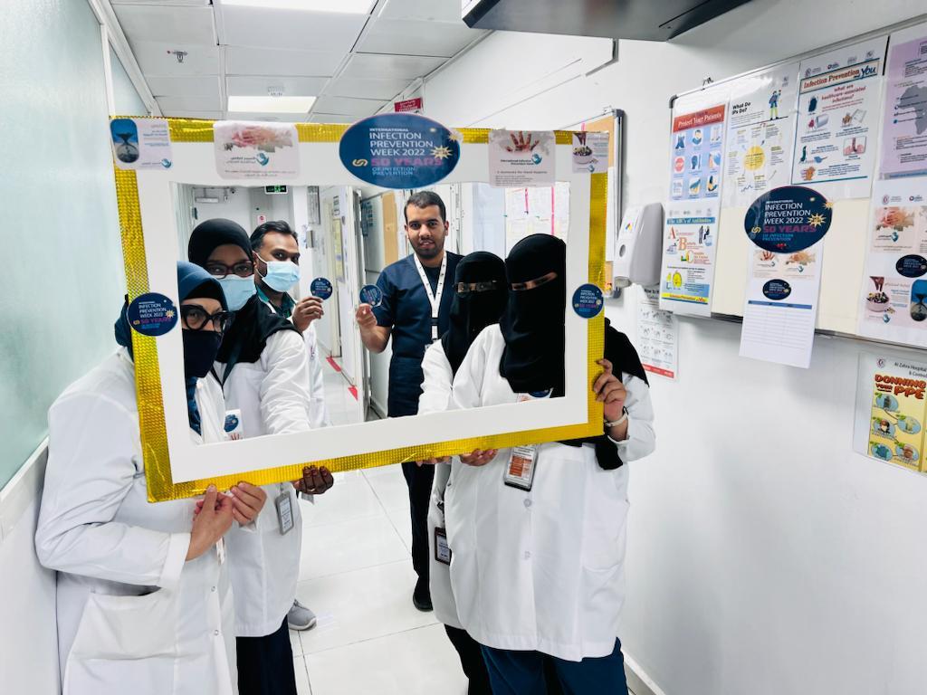 الاحتفال بالأسبوع العالمي لمكافحة العدوى