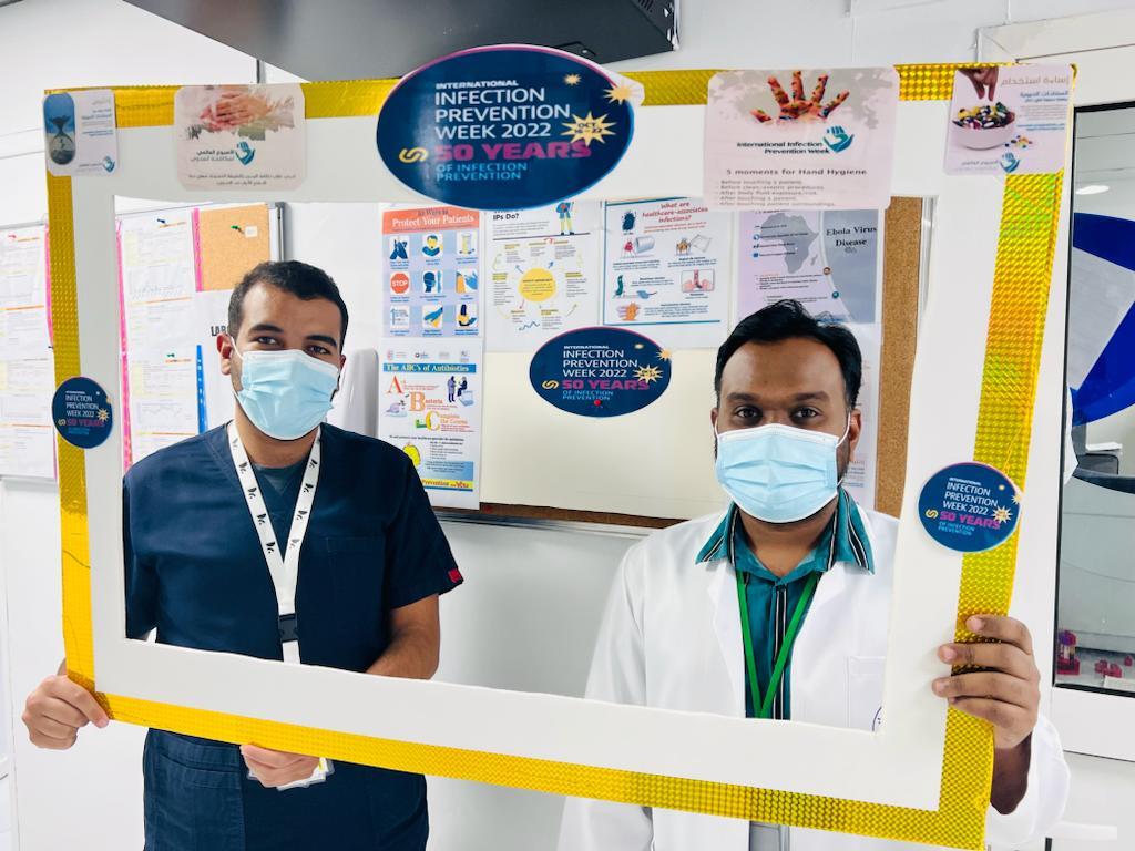 الاحتفال بالأسبوع العالمي لمكافحة العدوى