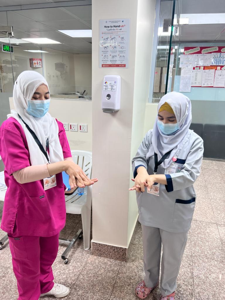 الاحتفال بالأسبوع العالمي لمكافحة العدوى