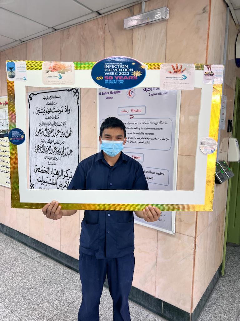 الاحتفال بالأسبوع العالمي لمكافحة العدوى