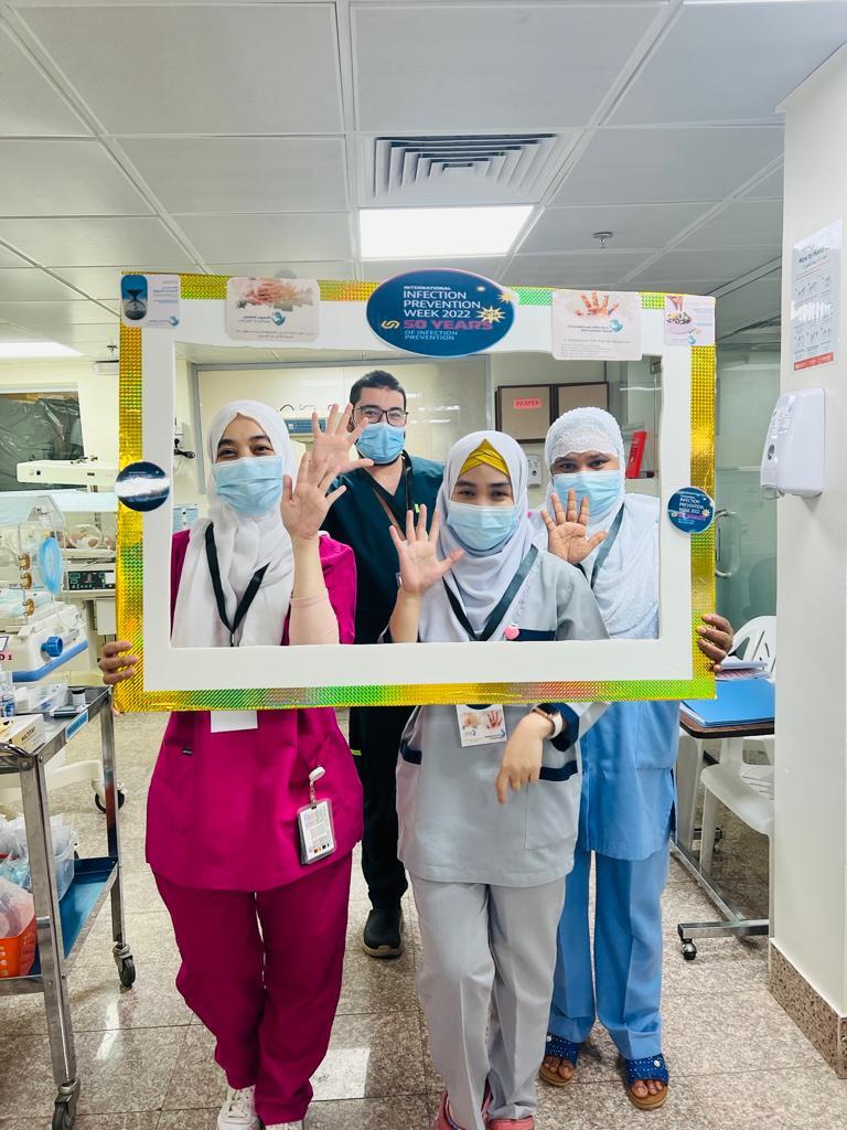 الاحتفال بالأسبوع العالمي لمكافحة العدوى