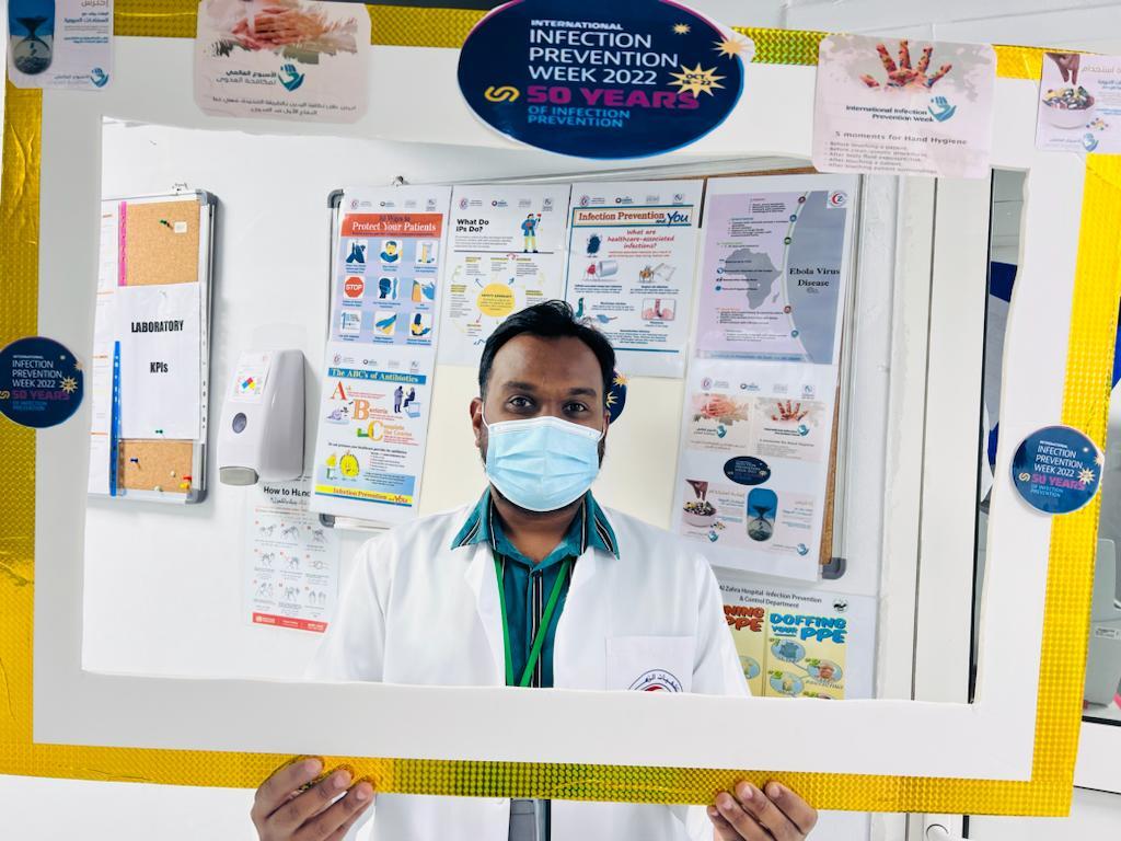 الاحتفال بالأسبوع العالمي لمكافحة العدوى