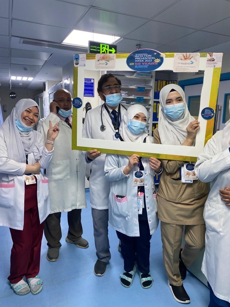 الاحتفال بالأسبوع العالمي لمكافحة العدوى