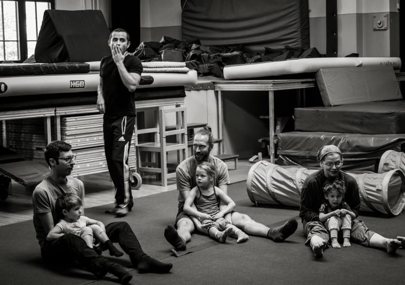 Circus lessons for kids and families