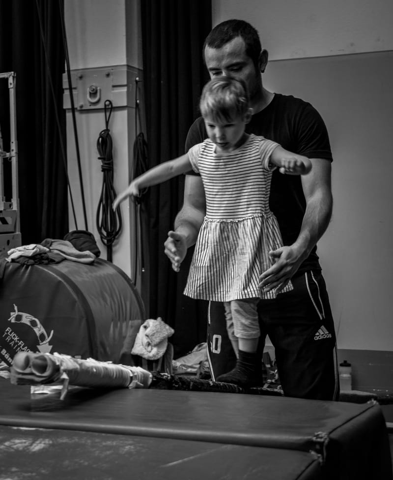 Circus lessons for kids and families