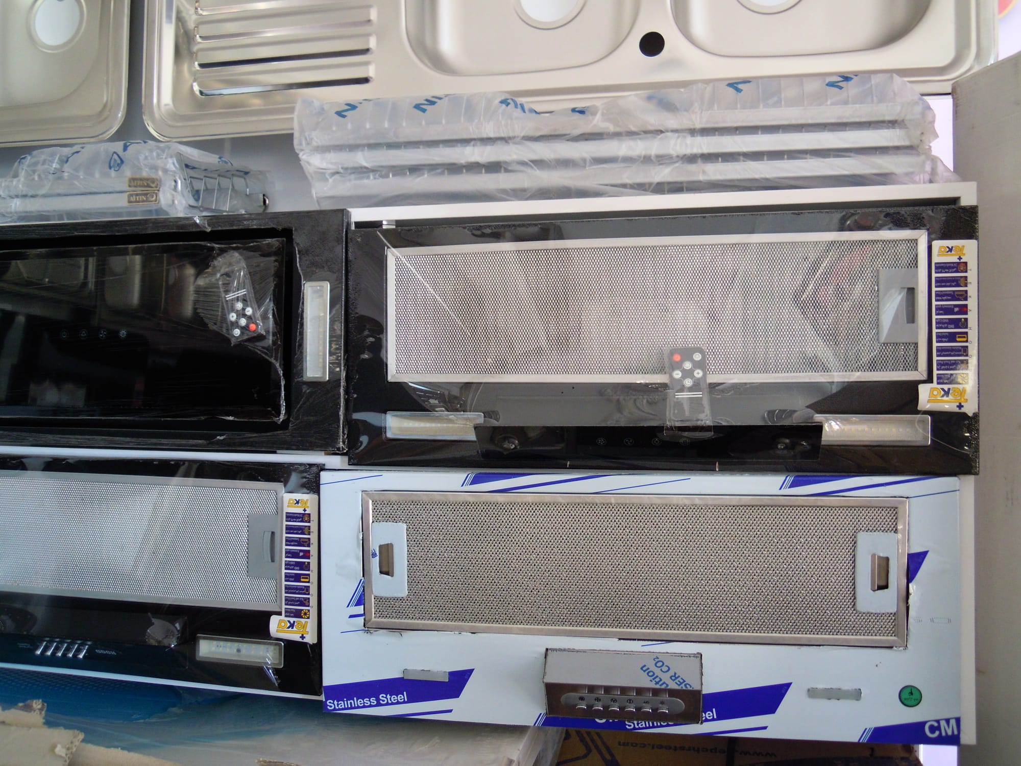 تجهیزات آشپزخانه هود و سینک مولایی